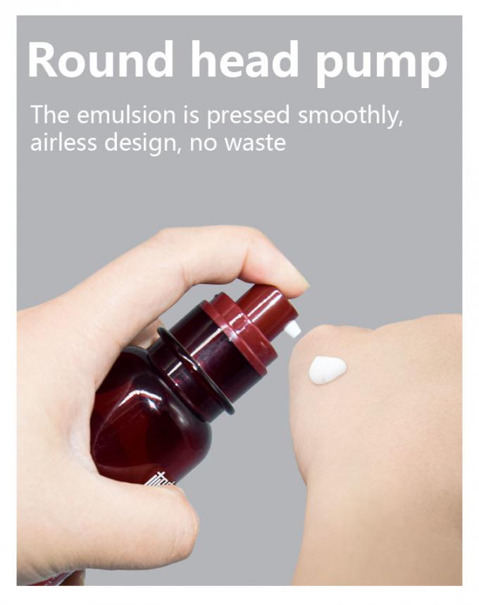 UKPACK AS Plastic Airless Pump Bottle 1oz 2oz Skincare Packaging 1