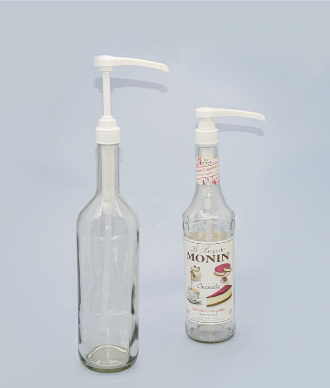 Food Grade 5ml 8ml 10ml Syrup Dispenser Pump Honey / Juice 31-410 Narrow Head 3