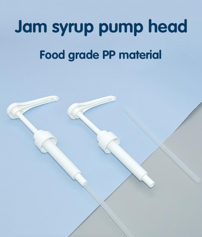 Food Grade 5ml 8ml 10ml Syrup Dispenser Pump Honey / Juice 31-410 Narrow Head 2