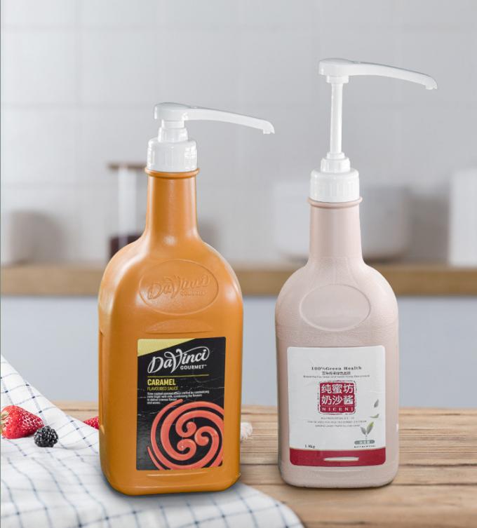 Food Grade Plastic PP Narrow Head Syrup Dispenser Pump 5ml/8ml/10ml Output 38-410 Closure 2