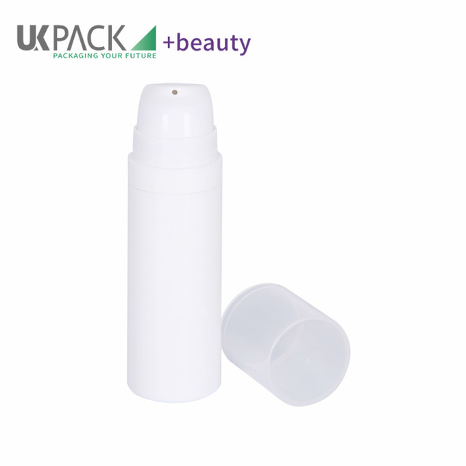 Empty Plastic PP Airless Pump Bottle 5ml 10ml 15ml 30ml For Skincare Lotion And Cream Packaging 2