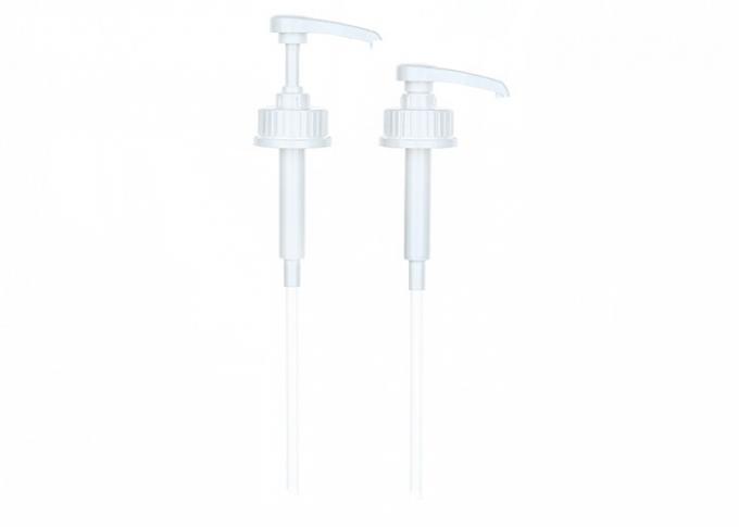 43mm Neck Size Food grade certified by German TUV LaboratorySyrup Pump UKS10 Food Grade Plastic Syrup Dispenser 0