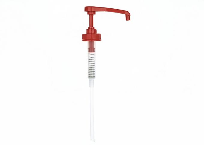Norrow Head Plastic Syrup Pump Dispenser UKS10 Food Grade PP Material UKS10 1