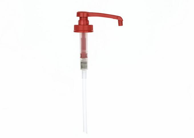 Norrow Head Plastic Syrup Pump Dispenser UKS10 Food Grade PP Material UKS10 0