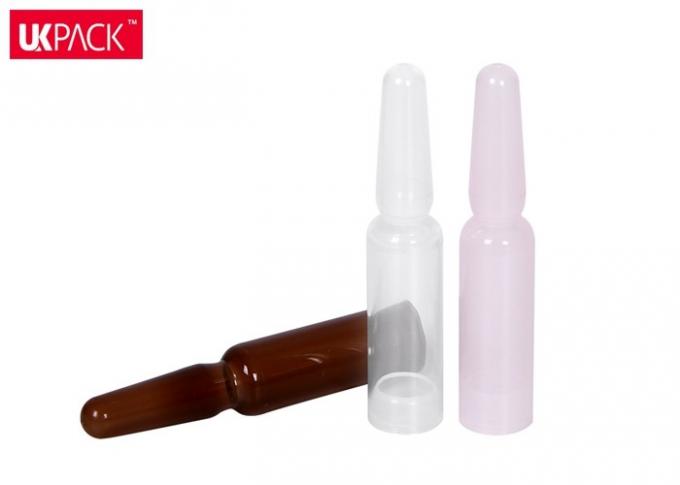 1.5ml Capacity Mini Cosmetic Containers Plastic Skin Ampoules Shatter Resistant 0