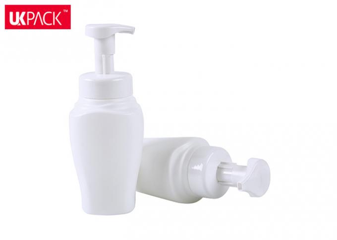 500ML Special Shaped HDPE Plastic Foam Soap Pump Bottle For Body Shower Gel 0