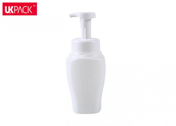 500ML Special Shaped HDPE Plastic Foam Soap Pump Bottle For Body Shower Gel 2
