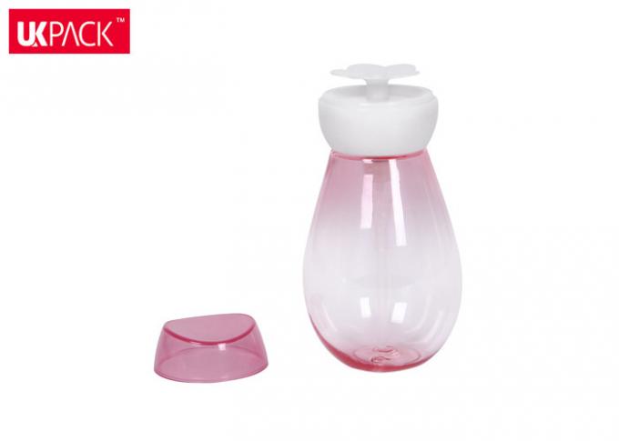 SGS PP 200ml Nail Polish Remover Pump Flower Bottle 2