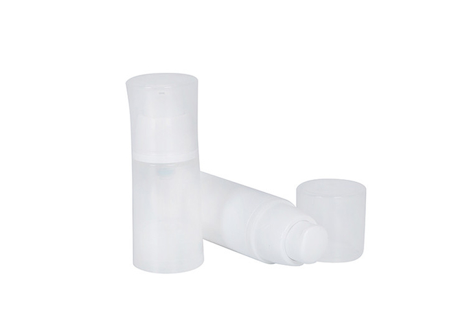 15ml 30ml 50ml Plastic PP White Airless Bottle Skin Care Cosmetic Packaging Vacuum Bottle UKA04-A 1