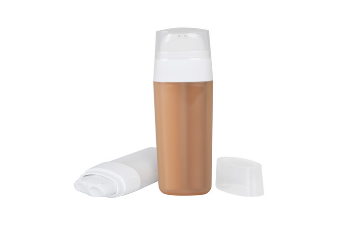 Two Tubes BPA-free 15ml 30ml PP Customized Color Airless Bottle with Skin Care Cosmetic Packaging UKA05 1