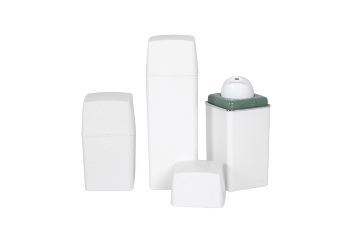 0.23ml Output Square White Pp Airless Cosmetic Containers 0