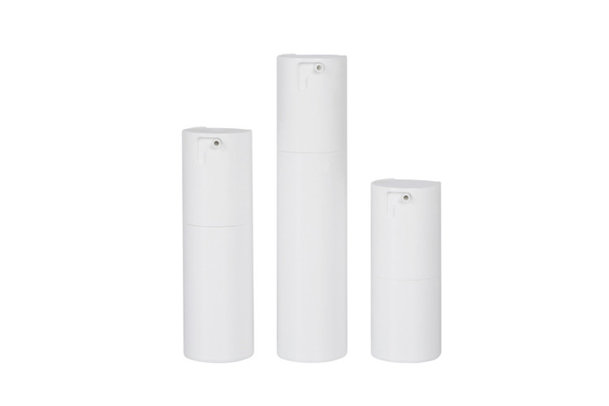 Empty PP White Airless Bottle 15ml 30ml 50ml Personal Care For Hand Cream Vacuum Bottle UKA16 Screw Head Lock 1
