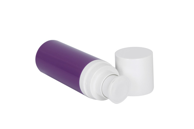 Purple PP 50ml 75ml 120ml Airless Bottle Cosmetic Packaging for Body / Face Personal Care Vacuum Bottle UKA17-A 0