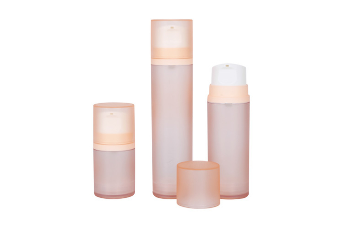Matte Surface Customized Color AS 50ml 120ml 180ml Airless Pump Bottle for Skin Personal Care Vacuum Bottle UKA23 0
