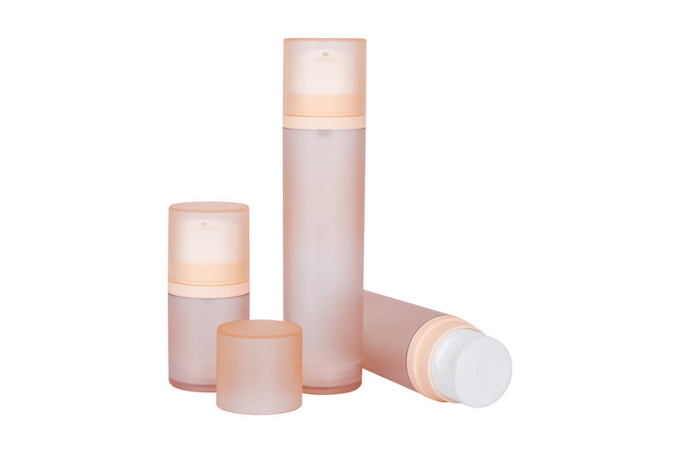 Matte Surface Customized Color AS 50ml 120ml 180ml Airless Pump Bottle for Skin Personal Care Vacuum Bottle UKA23 1