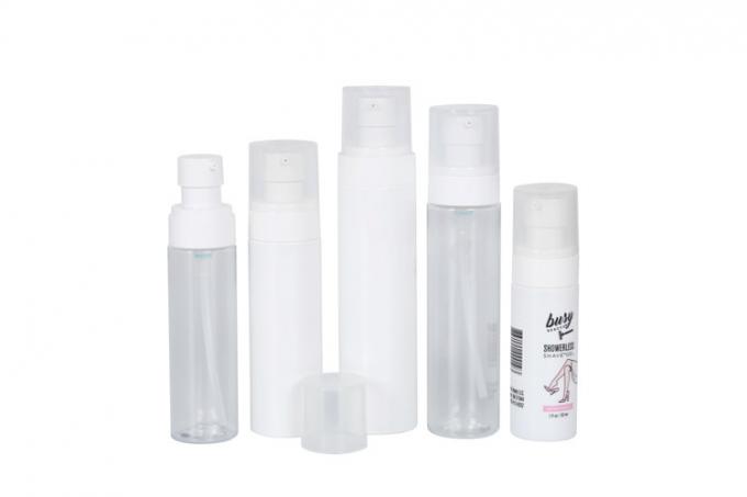 Transparent Plastic 45ml Empty Lotion Bottles With Pump 1