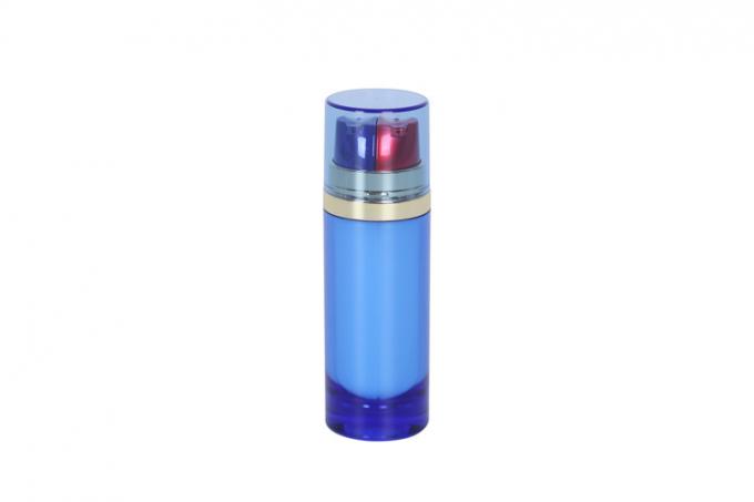 50ml Day / Night Separate ISO OD 36mm Plastic CC Cream Bottle Double Tube Cosmetic Botttle 1