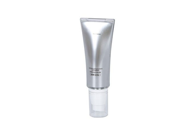 30mm OD 145mm Height Acrylic Airless Pump Tube Cosmetic Packaging Eye Cream for BB/CC Cream 1