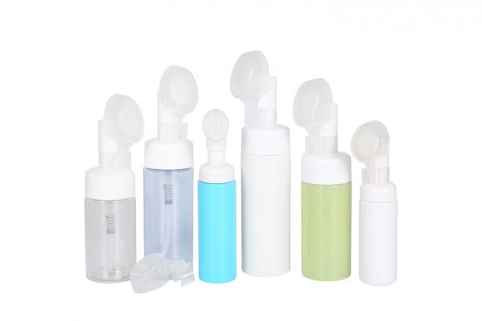 Empty PET Facial Cleanser Foam Pump Bottle OD 35mm / 48mm UKF05 1