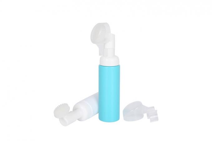 Silicone Brush 50ml 70ml PET Plastic Foam Pump Dispenser Bottle Face cleaning 1