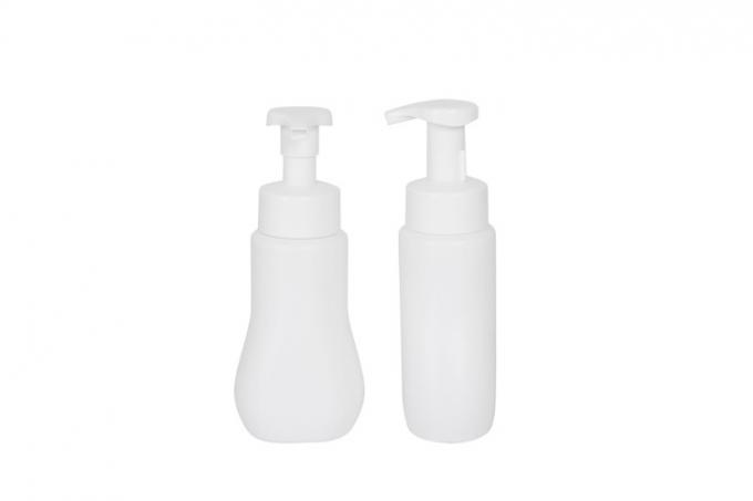 8oz Wavy Shape HDPE Mousse Foaming Bottle With 3cc Output 0