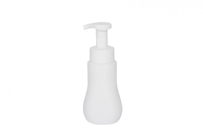 8oz Wavy Shape HDPE Mousse Foaming Bottle With 3cc Output 1
