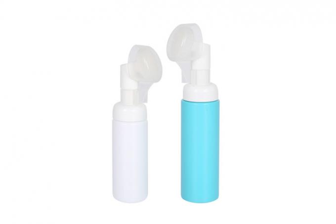 Refillable 50ml 70ml PET Plastic Foaming Face Wash Bottle 0