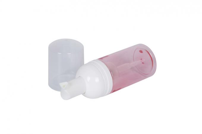 100ml 150ml Travel Size Transparent PET Foamer Pump Bottle For Facial Cleanser 0