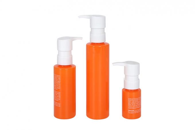 Orange Color 30ml 100ml 150ml Luxury Cosmetic Containers 0