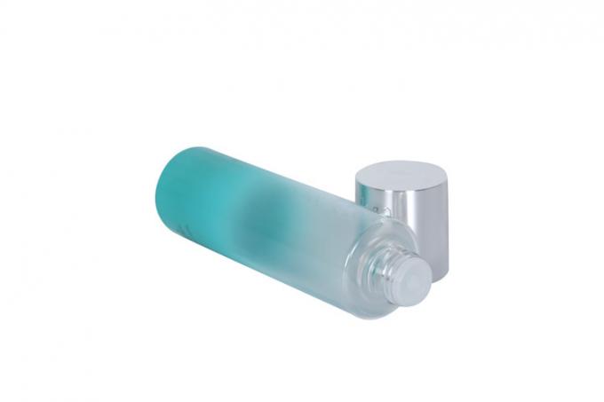 Gradient Color 170ml PET Makeup Cleansing Toner Bottle OD 44mm 0
