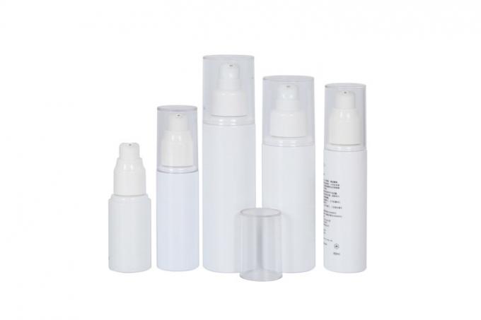 BPA Free Refillable PET Lotion Bottle With Screw Pump ISO9001 0