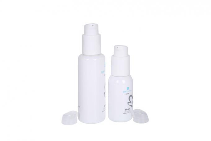 Non Spill Refillable 50ml 120ml PET Facial Lotion Bottle 0