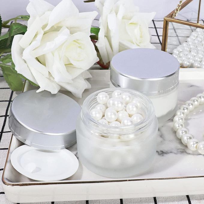 300g Customized Color And Logo Acrylic Cream Jar Skin Care Packaging UKC05 3
