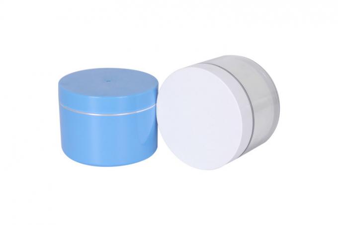 Double Layer Body Wide Mouth 300g Capacity Cosmetic Cream Containers PPMA 0