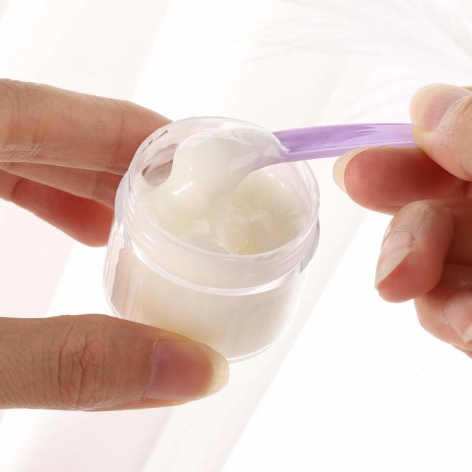 50g Customized Color and Cutomized Logo Cosmetic Cream Jars PET Conatiner Skin care packaging UKC11 2