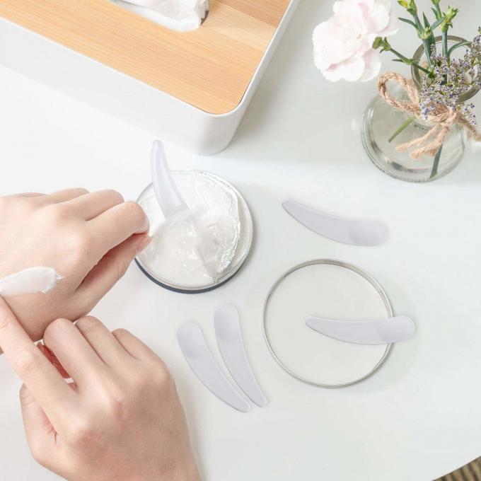 50g Customized Color and Cutomized Logo Cosmetic Cream Jars PET Conatiner Skin care packaging UKC11 3