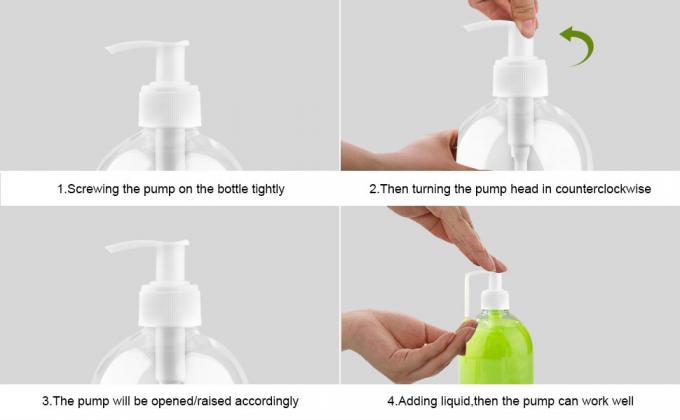 300ml Lotion Pump Bottle , Odm Soap Dispenser Bottle 3