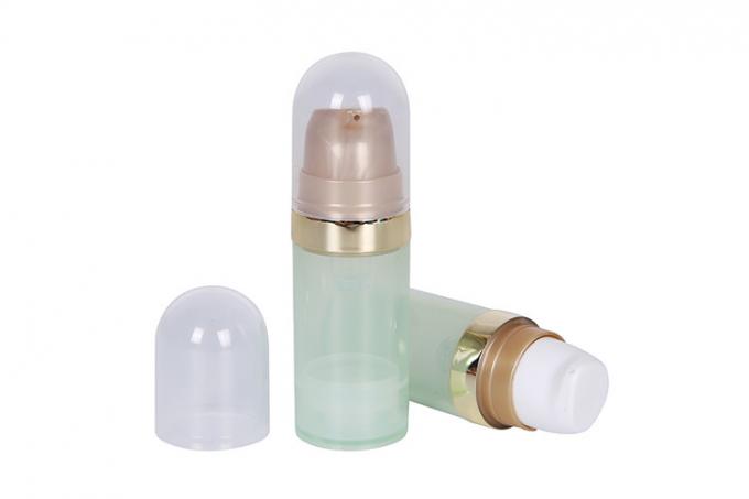 10ml Customized Color And Logo PP Trial Airless Bottle Skin Care Packaging Small Size Face Cream Bottle UKT06 0