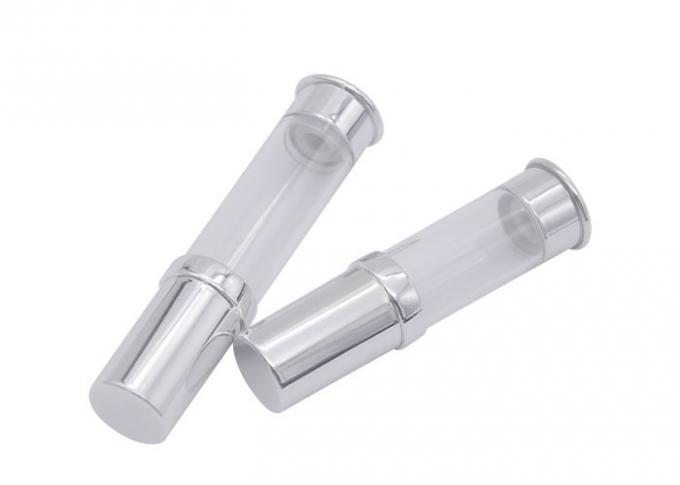 5ml 10ml AS Transparent Airless Split Vacuum Pump Bottle OD 22mm 0