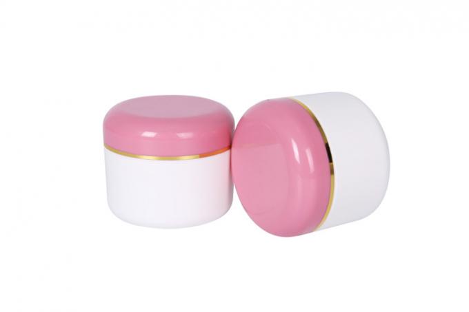 PP White 100g Empty Od 64mm Cosmetic Cream Jars For Body Lotion 1