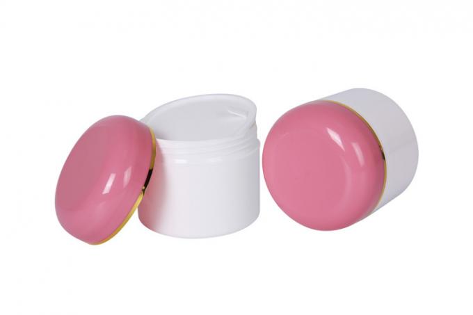 Round PP White 200g Od 82mm Cosmetic Cream Jars 1