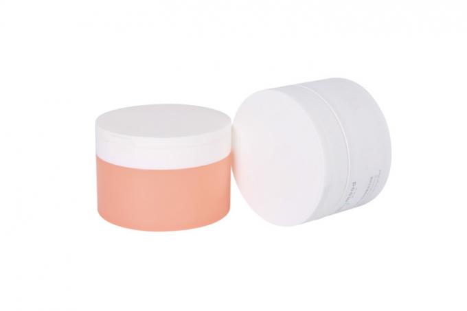 Face Body PP 100g Flip Cap Od 72mm Skin Care Cream Jar Packaging 0