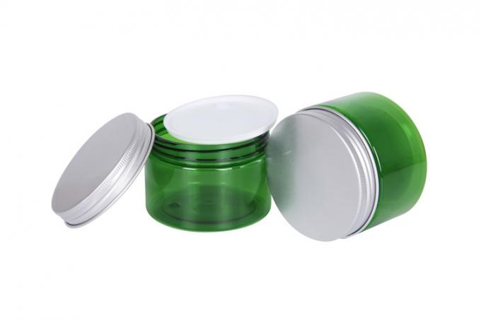 150g PET Cream Jar Plastic Body Cream Jar Sleeping-mask Skin Care Cosmetic Aluminum Lid Packaging Container UKC24 1