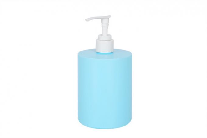 HDPE Right Shoulder BPA Free Plastic Lotion Bottle 500ml Liquid Soap Container 0