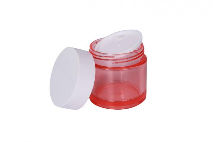 Modified Injection Molding Pet 50g Plastic Sample Container For Eye Shadow Facial Cream Moisturizer Jar 1