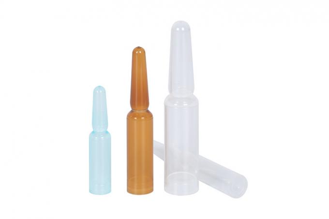 Custom Color PP 1.5ml 2ml 3ml 5ml Plastic Ampoules Od 8mm Trial Bottle Essnce Liquid 1
