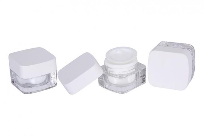 5g Customized Color And Logo Mini Trial Acrylic Face Cream Jar Small Size Best For Travelling Skin Care Packaging UKT11 0