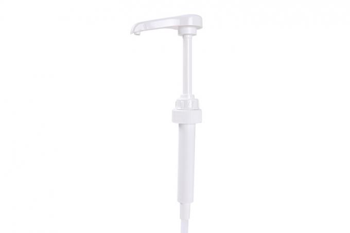 Food Grade Pp 28/400 Syrup Pump Dispenser For 25.4oz / 750ml Bottles 0