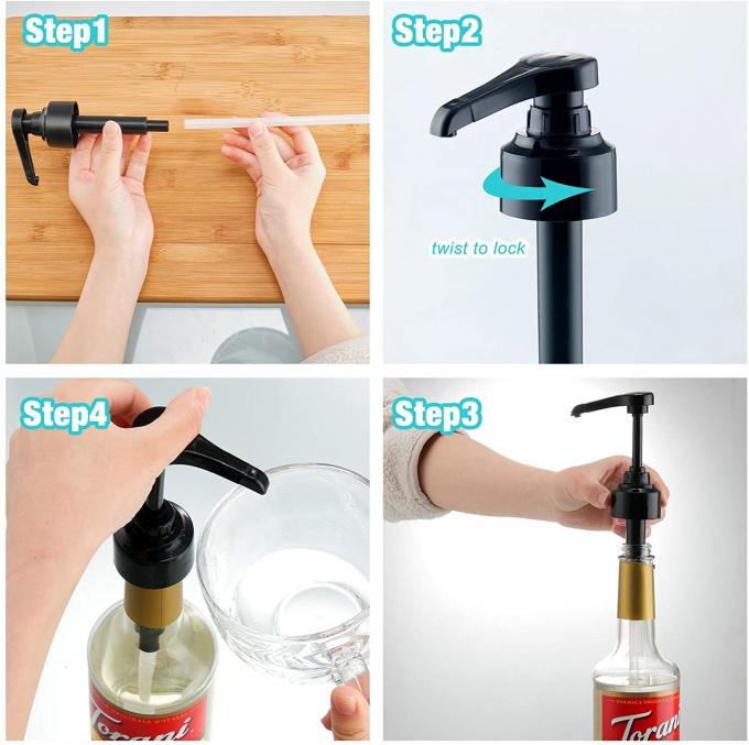 Special Universal Closure 28mm Syrup Dispenser Pump For Plastic Bottle 2