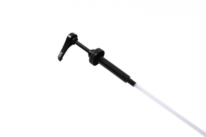 Black 1/4 Ounce Syrup Pump Dispenser For 38-400 Gallon Container 1